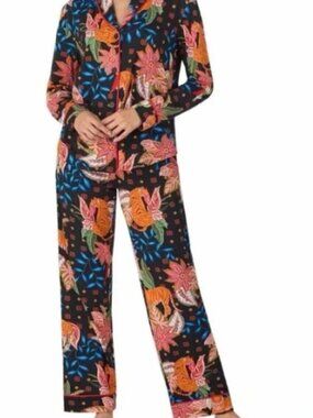 Room Service Tiger Floral Pajama Set XL
